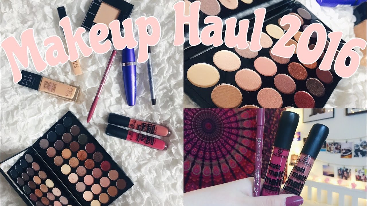 BIG Makeup Haul! - 2016