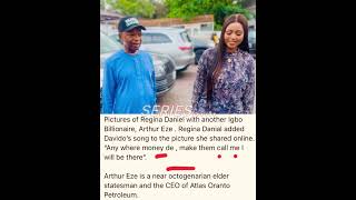 Regina Daniel with Arthur Eze, another Igbo Billionaire. #serieswithstephenmbah