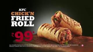 KFC Chick'n Fried Roll 10 sec