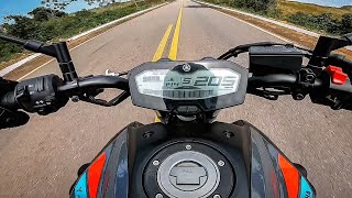 TOP SPEED MT-07 ?