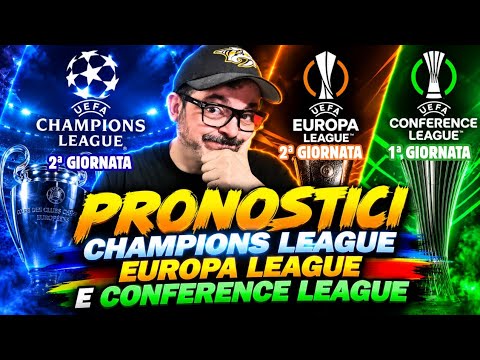 Video PRONOSTICI CHAMPIONS LEAGUE || PRONOSTICI EUROPA LEAGUE || PRONOSTICI CONFERENCE LEAGUE |ROUND 2 E 1