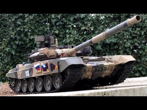 T-90 RC Tank By Heng Long 1:16 Scale Review And Test DRIVE