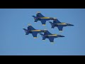 Blue Angels San Francisco Fleet Week 2021 at PIER 39