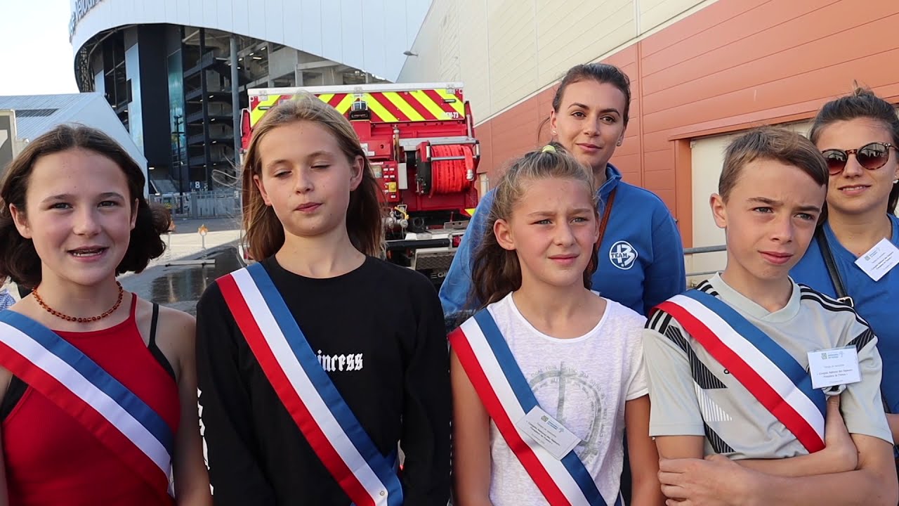 Des jeunes élus au Congrès national des sapeurs-pompiers, à Marseille