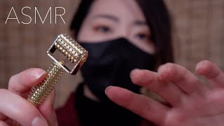 ASMR(Sub)ロールプレイ マッサージ専門店でコロコロマッサージ（頭から首、肩まで）