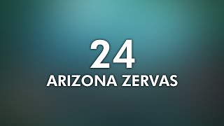 Arizona Zervas - 24 ( 4K Lyrical Video )