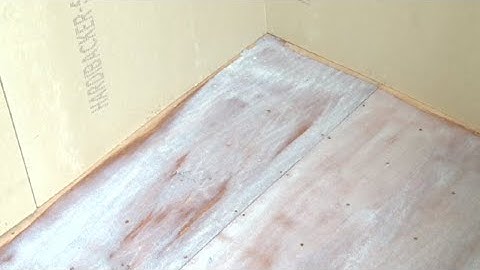 Tiling onto a Timber Floor with a Plywood Overlay By Norcros Adhesives