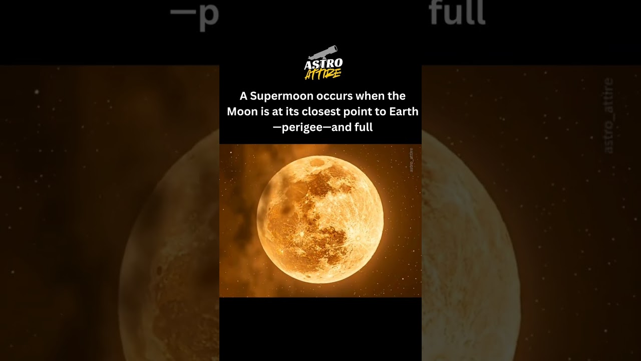 Witness the brilliance of the Supermoon — when the Moon reaches its closest point to Earth (perigee)