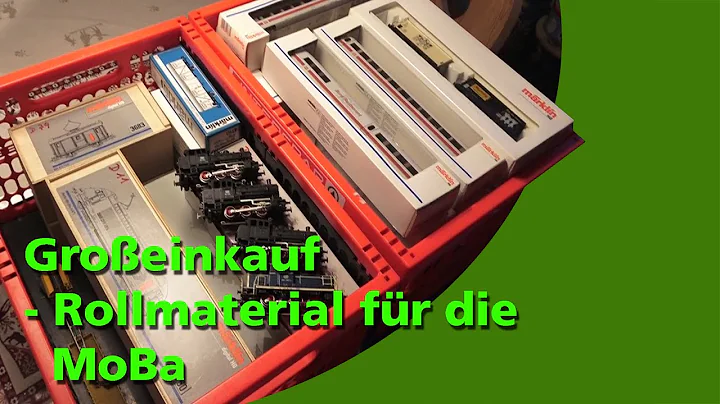 Großeinkauf - Rollmaterial für die MoBa / Rocky / Märklin H0 Modelleisenbahn / C-Gleis