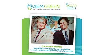 AEM's Zero Emissions SolarTechTRU continues in the lead for carbon reduction and reliability