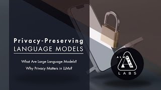 What are Privacy Preserving LLMs?