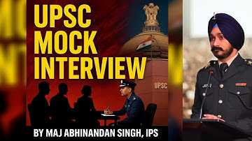 INSIDE UPSC BOARD ROOM| IAS MOCK INTERVIEW -Rank 517 | Maj Abhinandan Singh, IPS| #trending #ias 