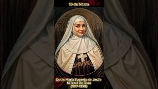 Saint Marie Eugenie Of Jesus Milleret De Brou  March 10 saintoftheday calendarofsaints religi