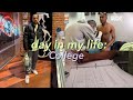 COLLEGE DAY IN MY LIFE: internships, nipple piercing, studying, etc. (VCU)
