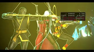 ULTIMATE MARVEL VS. CAPCOM 3 Hawkeye Team Combo