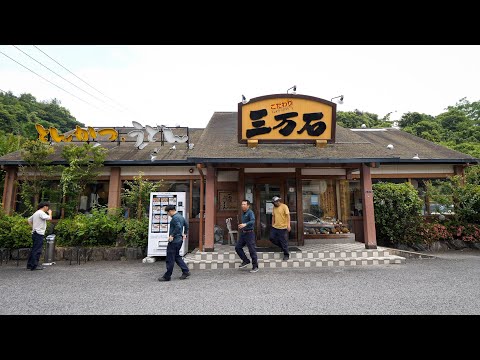 衝撃の６４０円かつ丼ランチが爆売れ！働く男達が殺到するポツンと怪物とんかつ食堂丨Udon Restaurant's Ultimate Egg Rice Bowl
