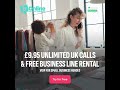 £9 95 UNLIMITED UK CALLS 2