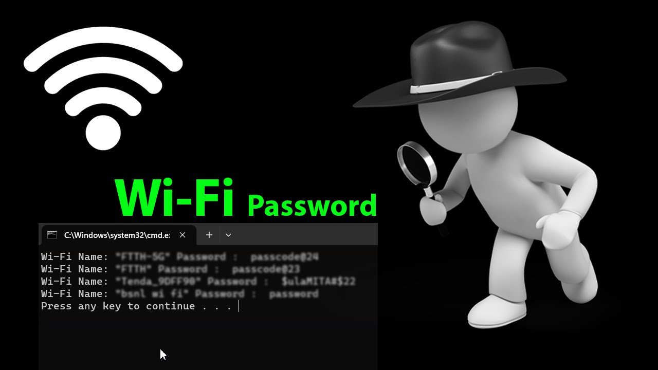 How to Find all Wi Fi passwords Fast and Easy - YouTube