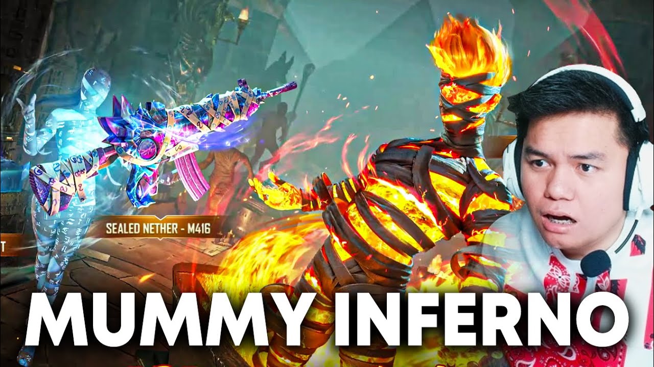 Aku Top Up Rp10.000.000 Dapetin Skin Mummy Inferno & M416 Sealed Nether Level Max | PUBG Mobile