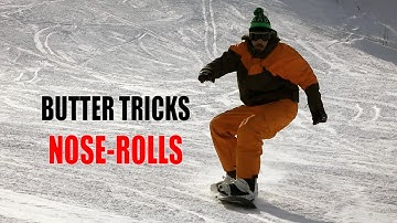 Nose-Rolls Snowboarding Buttering / Flatland