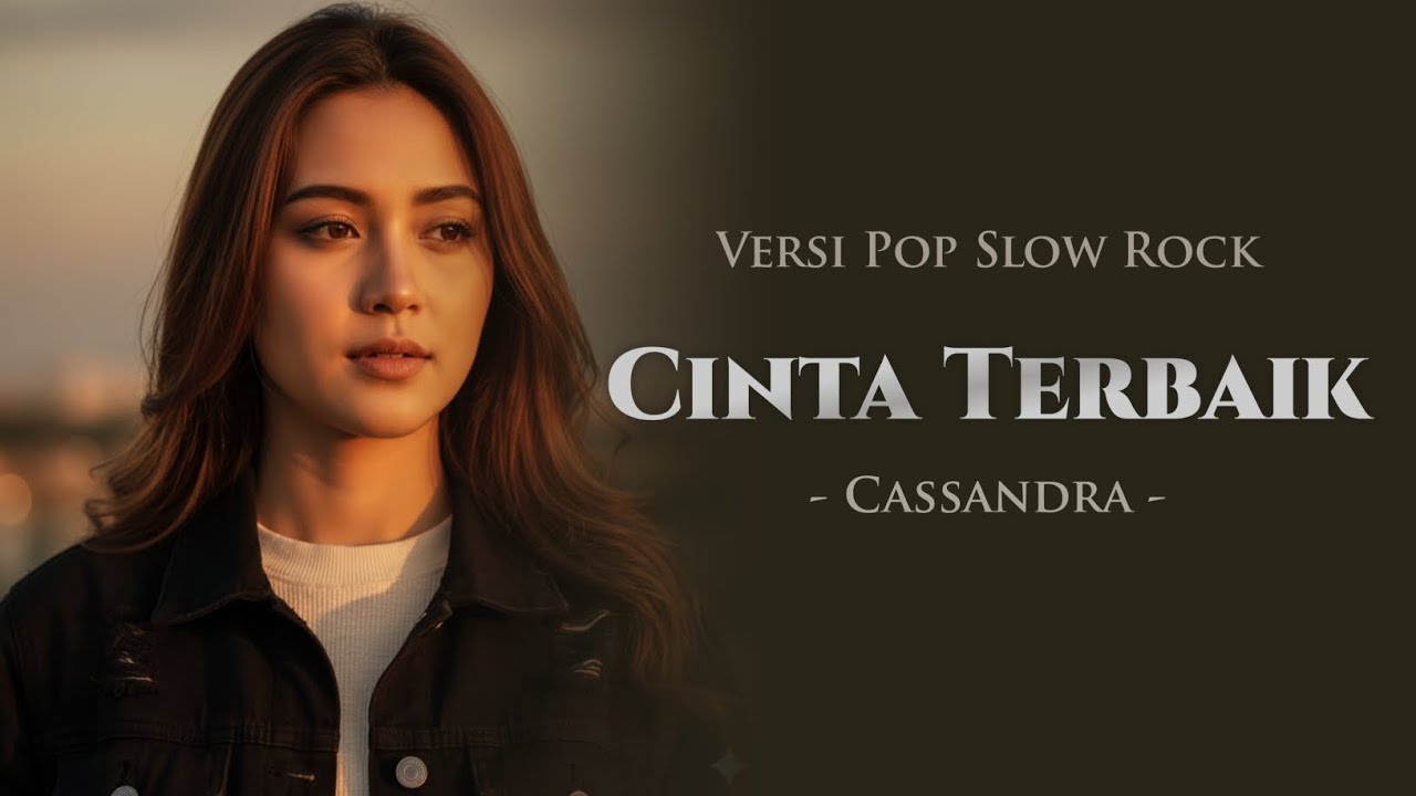 Cinta Terbaik – Cassandra | Pop Slow Rock Cover AI (Lirik Video)