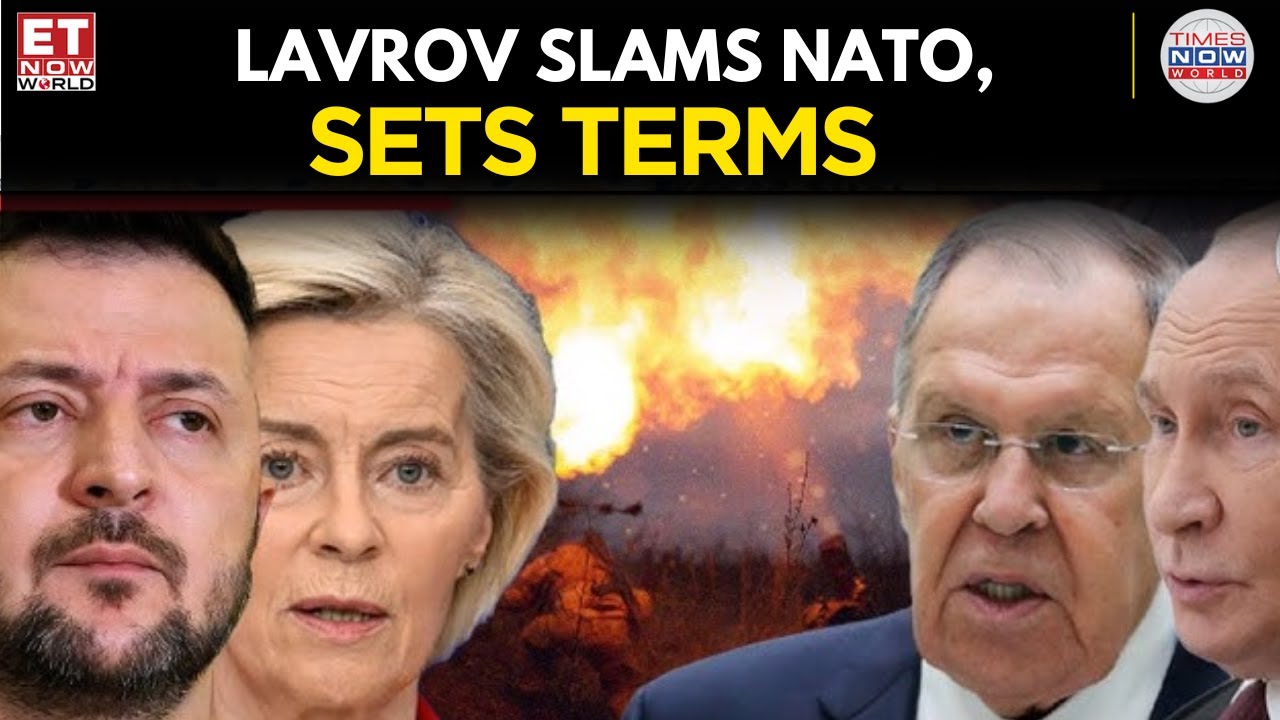 Лавров предупреждает НАТО: мира в Украине не будет без нейтралитета, признаются новые границы | E...