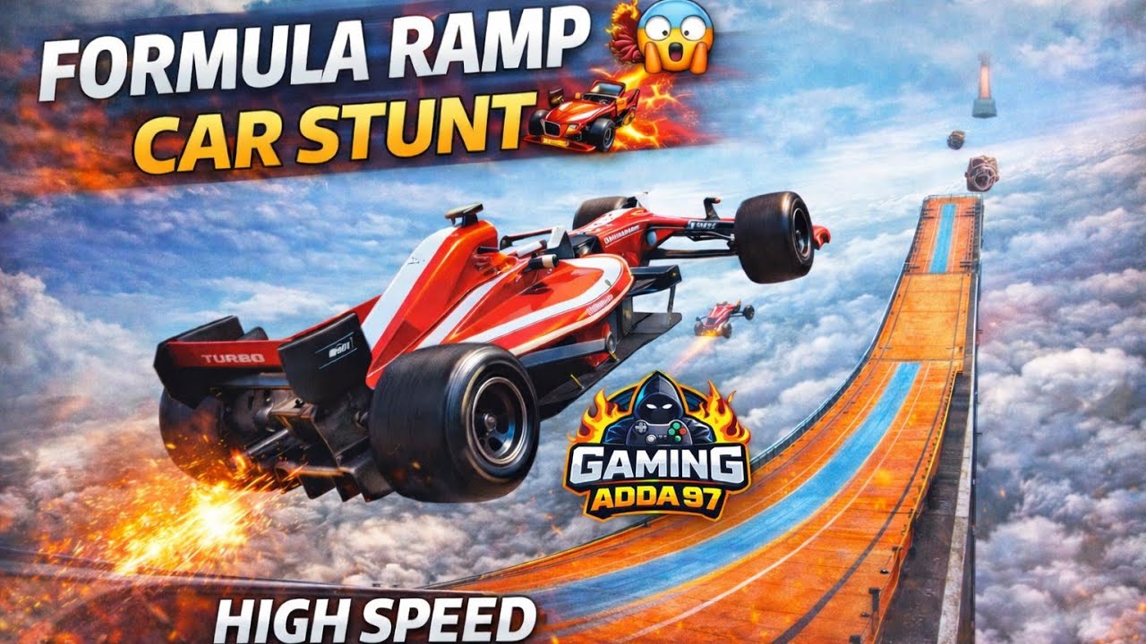 High Speed Formula Car Ramp Challenge 💥