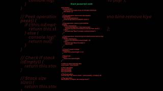 Python vs javascript vs java DSA stack code #coding #python #javascript #java #dsa Wealth