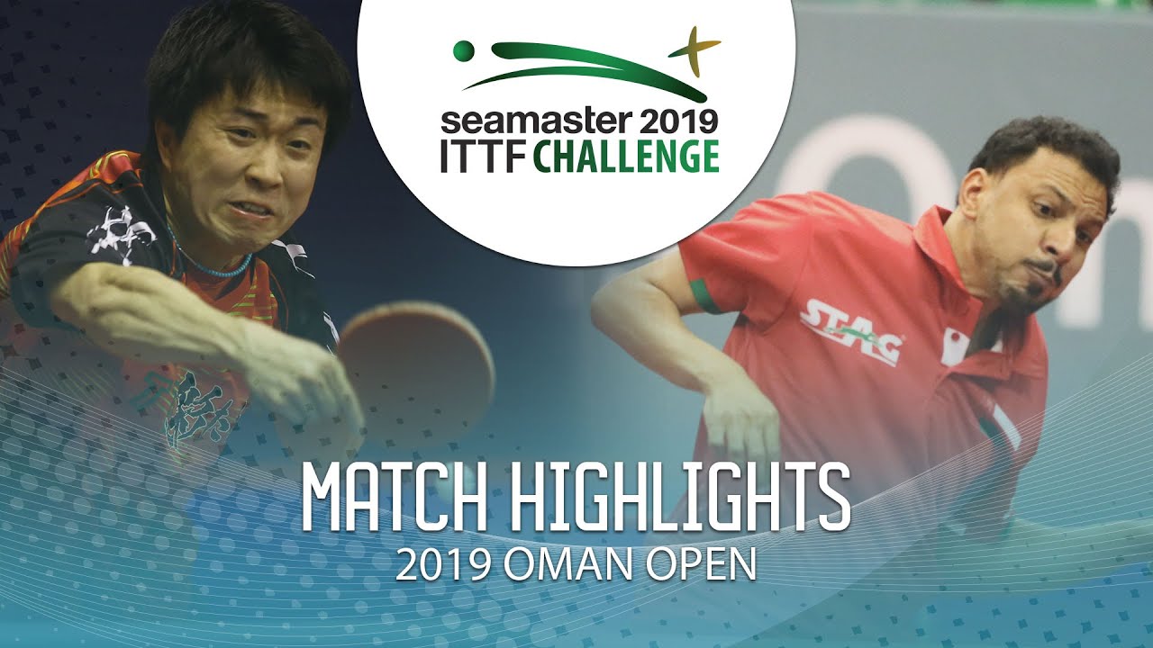 Takuya Jin vs Asad Alraisi | 2019 ITTF Challenge Oman Open Highlights (R64)