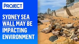 Sydney Sea Wall Impacting Environment