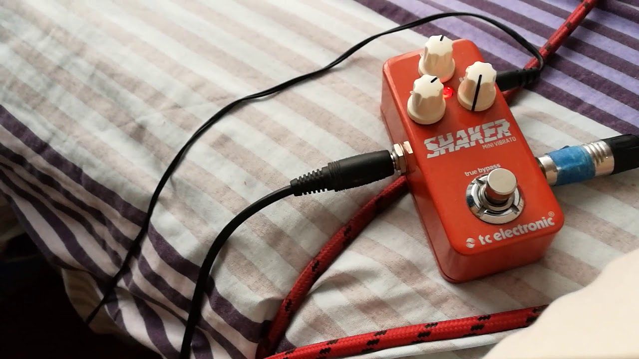 Shaker mini Vibrato Tc Electrónics(demo)