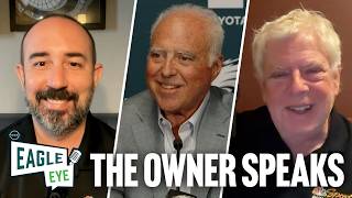 Famous Breaking down Jeffrey Lurie's comments from owners meetings | Eagle Eye Podcast Wealth