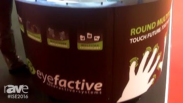 ISE 2016: eyefactive Presents AURORA MultiTOUCH System