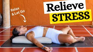 25 Min Heart Opening Yin Yoga for Stress & Anxiety Relief