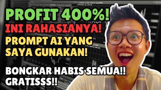 Profit 400%! AKHIRNYA TERUNGKAP RAHASIA PROMPT AI Yang Bikin Profit! Trading Crypto Dengan AI!
