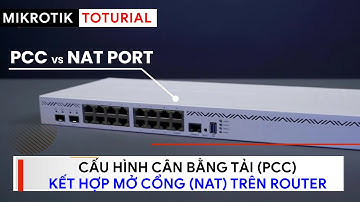 [Người mới] Cân bằng tải (PCC) và mở cổng (NAT Port) trên Router Mikrotik | Mikrotik Viet Nam