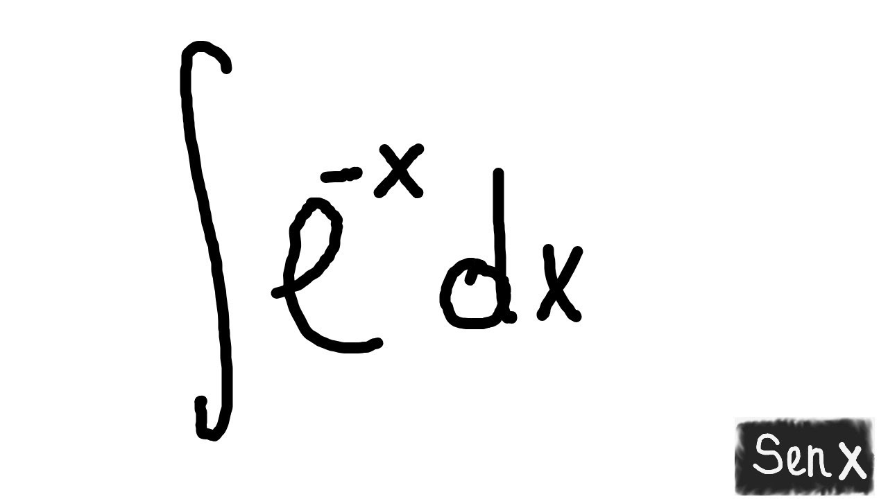 Integral De Euler Por Sustituci n Simple Senodex YouTube integral-of-e-1-x-x-2-substitution-youtube