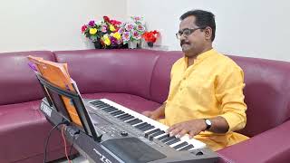 సీతారామ కళ్యాణం | Sitarama Kalyanam title song on Keyboard | Murali Mohan T N | NTR | Haranath