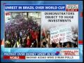 Brazil marred protests over money