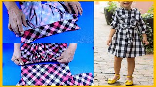 ¡No tienes que ser un sastre! Cose Vestido para niñas es FACIL