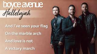 Download Lagu Hallelujah - Leonard Cohen / Jeff Buckley (Lyrics)(Boyce Avenue acoustic cover) on Spotify \u0026 Apple MP3