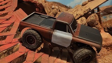 QUICK CRAWL SESSION:DARTH MAUL IS BACK FROM THE SALVAGE YARD!SCX24 INJORA CHASSIS #scx24