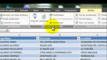 Importar datos a Excel desde Access