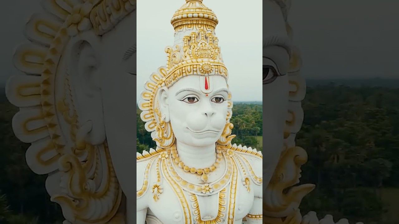 “May Lord Hanuman’s blessing give us the strength to overcome challenges 🙏”