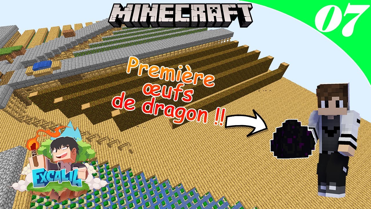 LE PREMIER OEUF DE DRAGON !!! | Excalia #7 [Minecraft] - YouTube