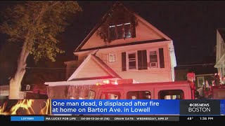 Man Found Dead In Lowell House Fire
