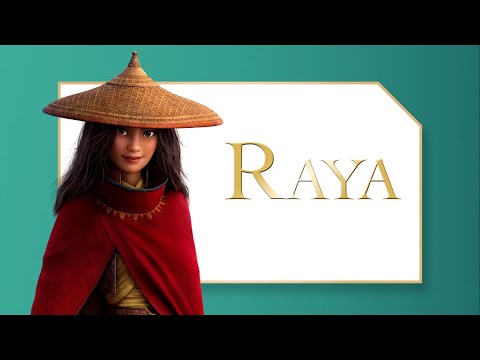Video: Ist Raya eine neue Disney-Prinzessin?