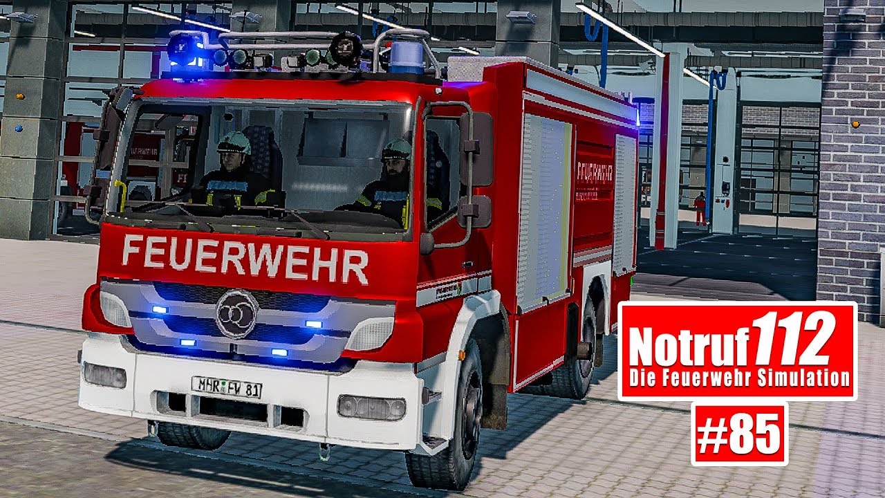 NOTRUF 112 #85: Der Grill steht in Flammen - Feuerwehr-Einsatz I Feuerwehr-Simulation