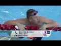 Men's 100m Butterfly Swimming Preliminary Heats - Singapore 2010 Youth Games