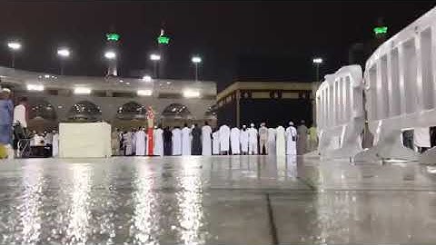 {يَسْأَلُونَكَ عَنِ السَّاعَةِ أَيَّانَ مُرْسَاهَا } ، تلاوة خاشعة في منظر مهيب من سورة النازعات ♥️